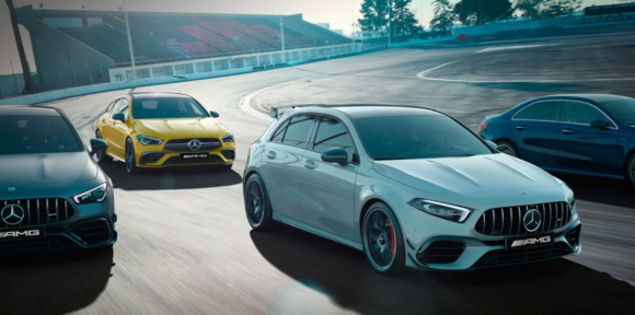Автомобили семейства Mercedes-AMG сразу притягивают взгляды!